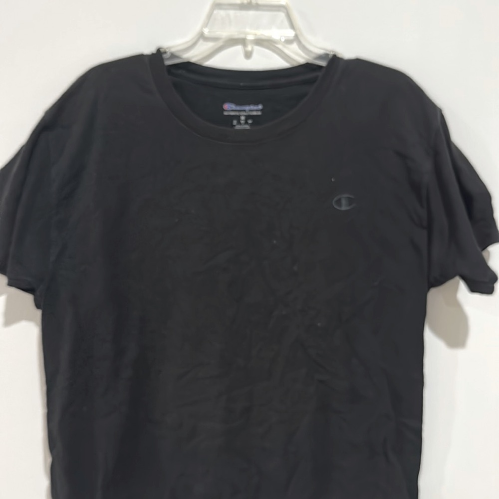 Champion men t shirt black size medium